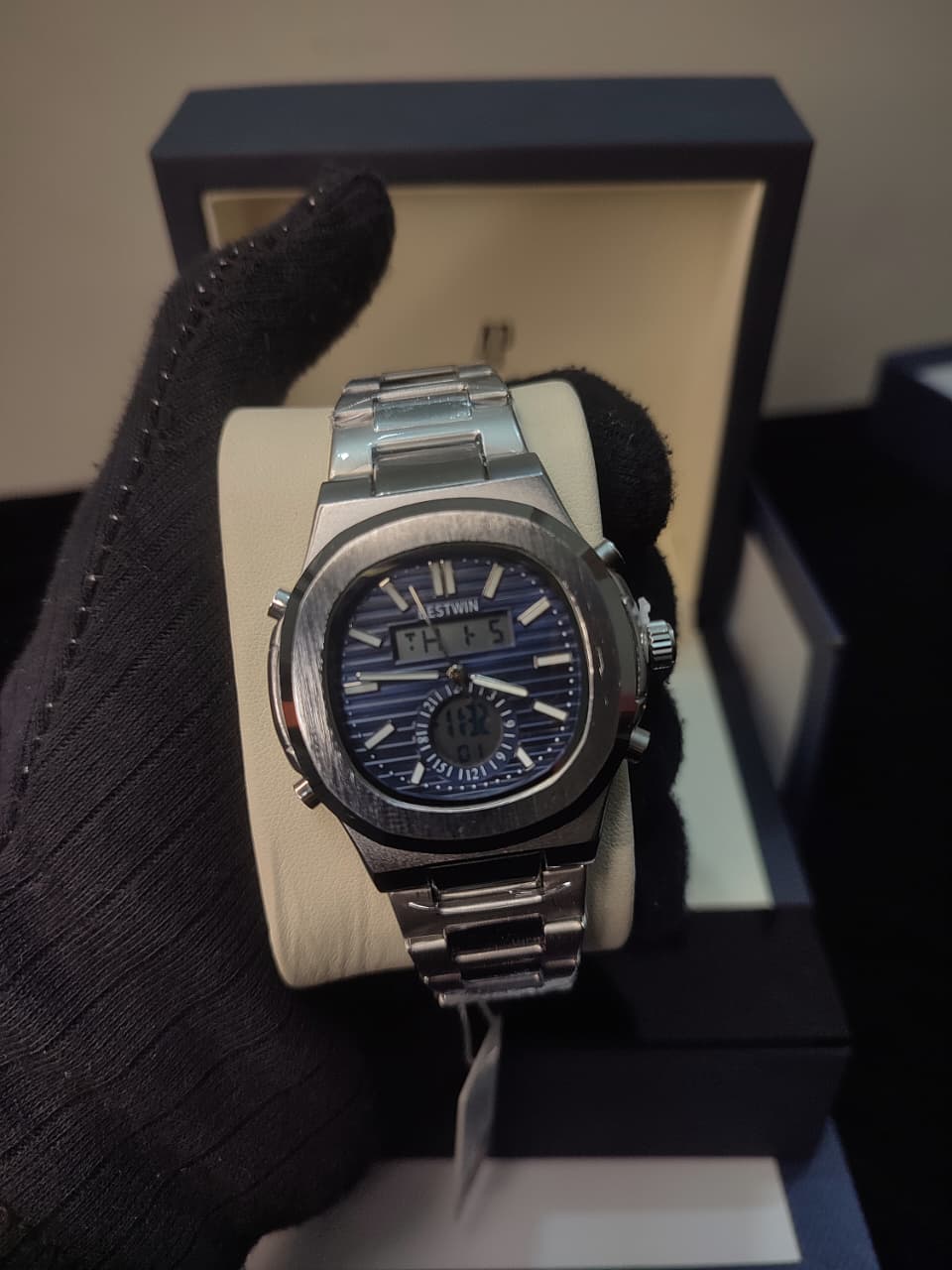 BESTWIN - Dual Time Watch- (Patek Phillipe Design)