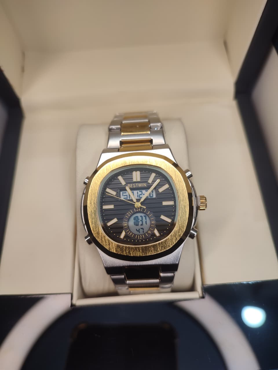 BESTWIN - Dual Time Watch- (Patek Phillipe Design)