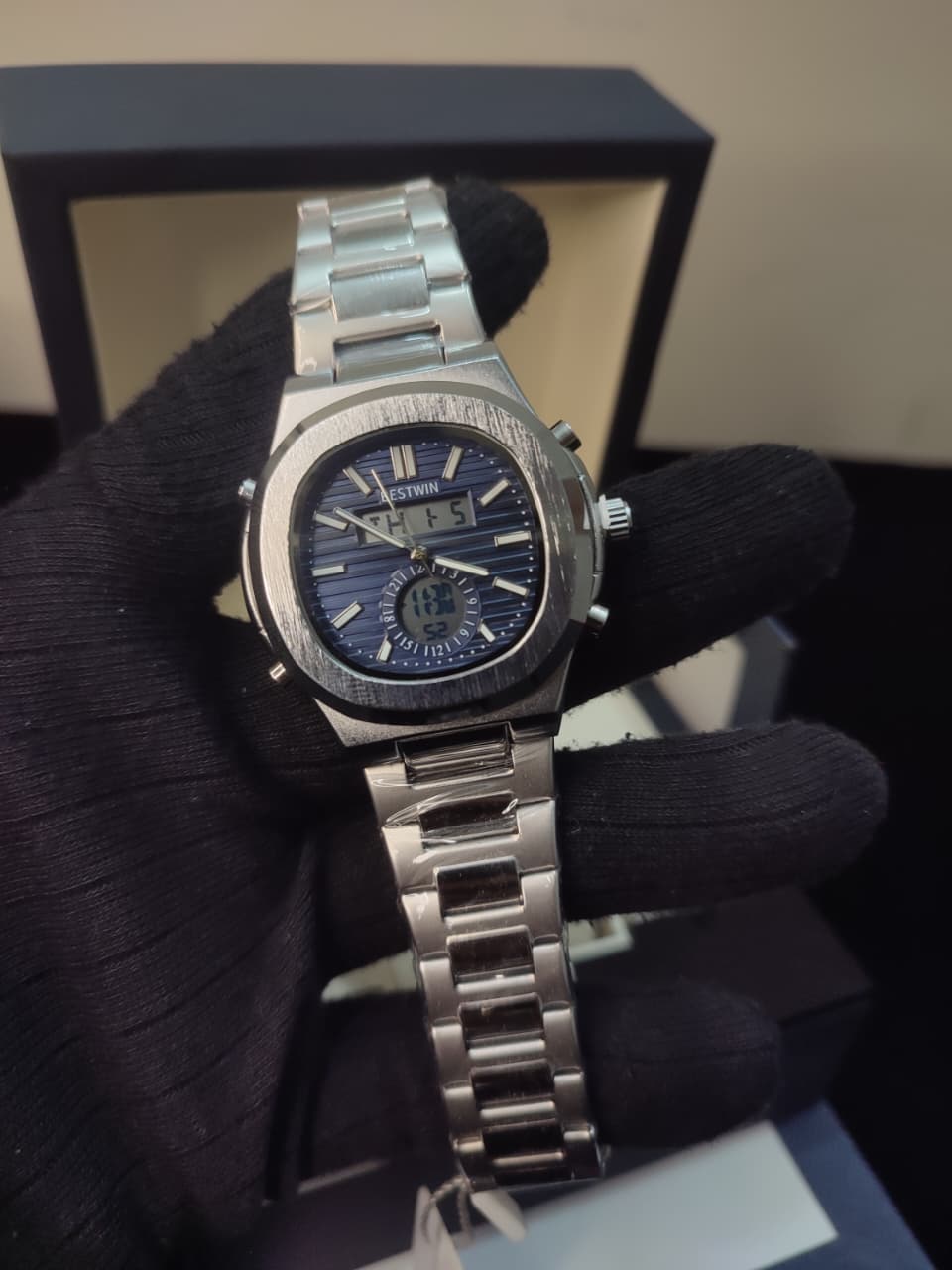 BESTWIN - Dual Time Watch- (Patek Phillipe Design)