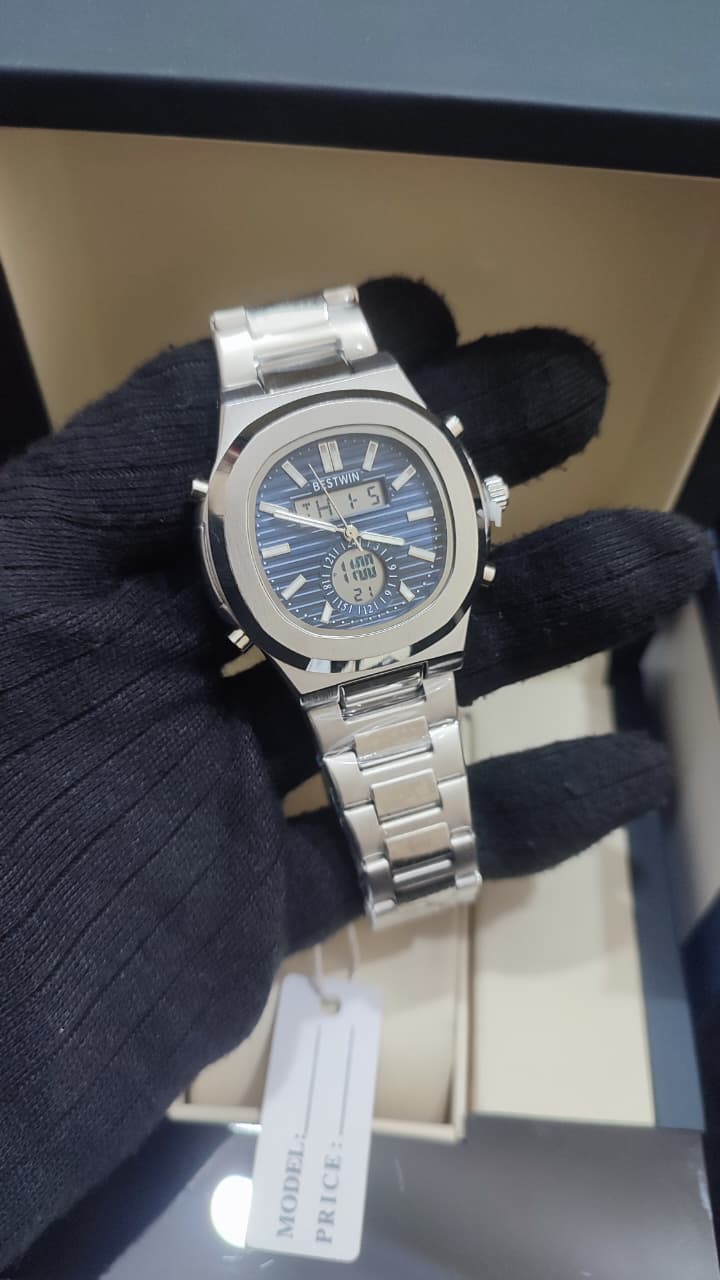 BESTWIN - Dual Time Watch- (Patek Phillipe Design)