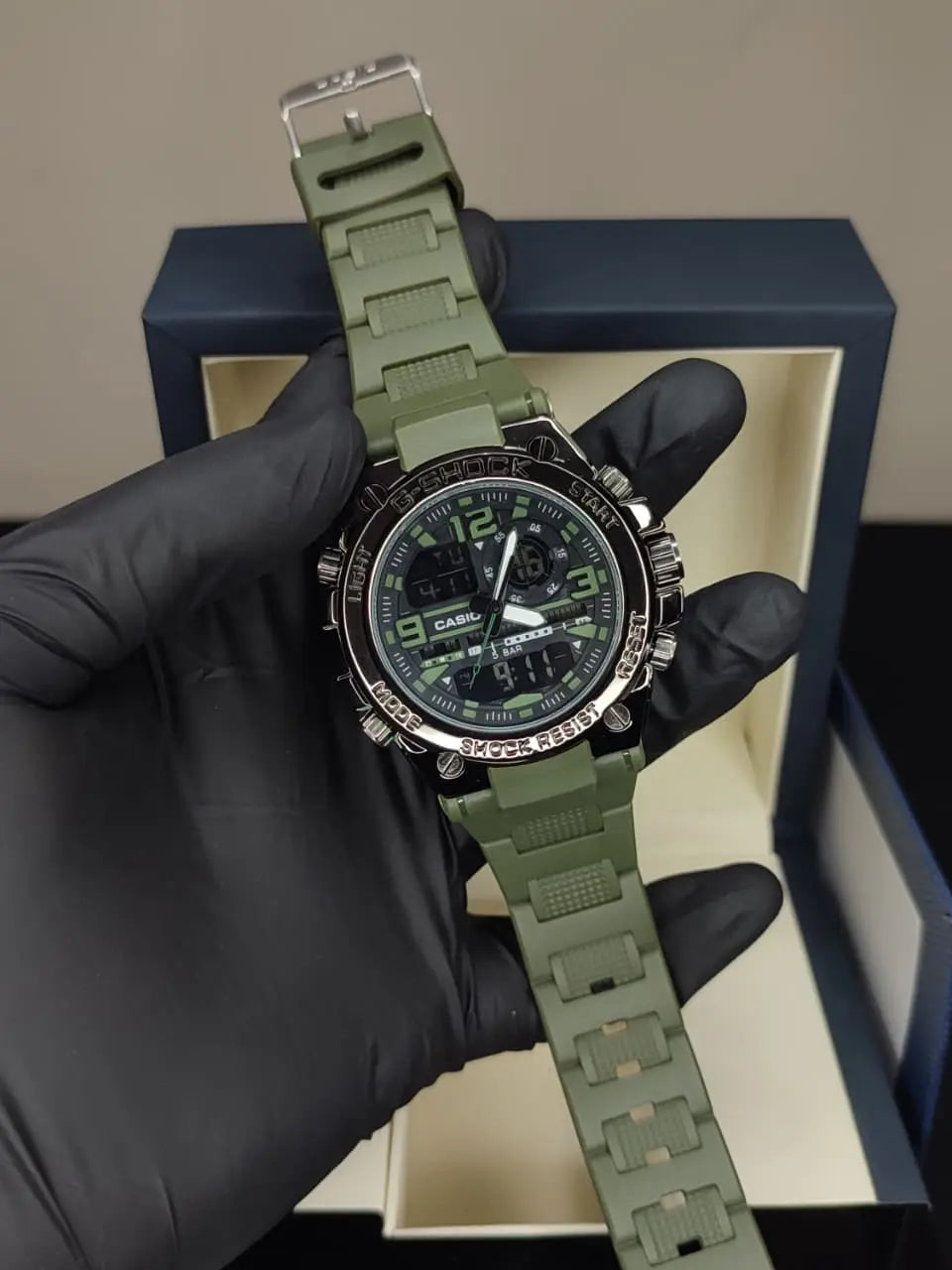 Casio Gshock - Rubber Strap - Dual Time