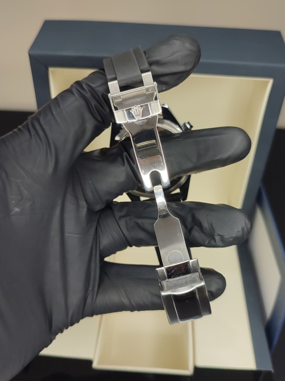 Rolex Daytona Watch (Replica) - Rubber Straps - Master Lock