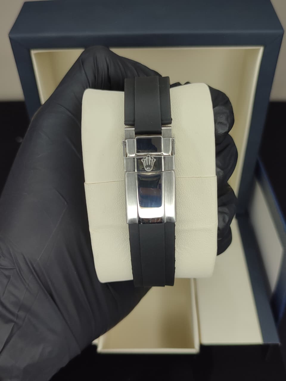 Rolex Daytona Watch (Replica) - Rubber Straps - Master Lock