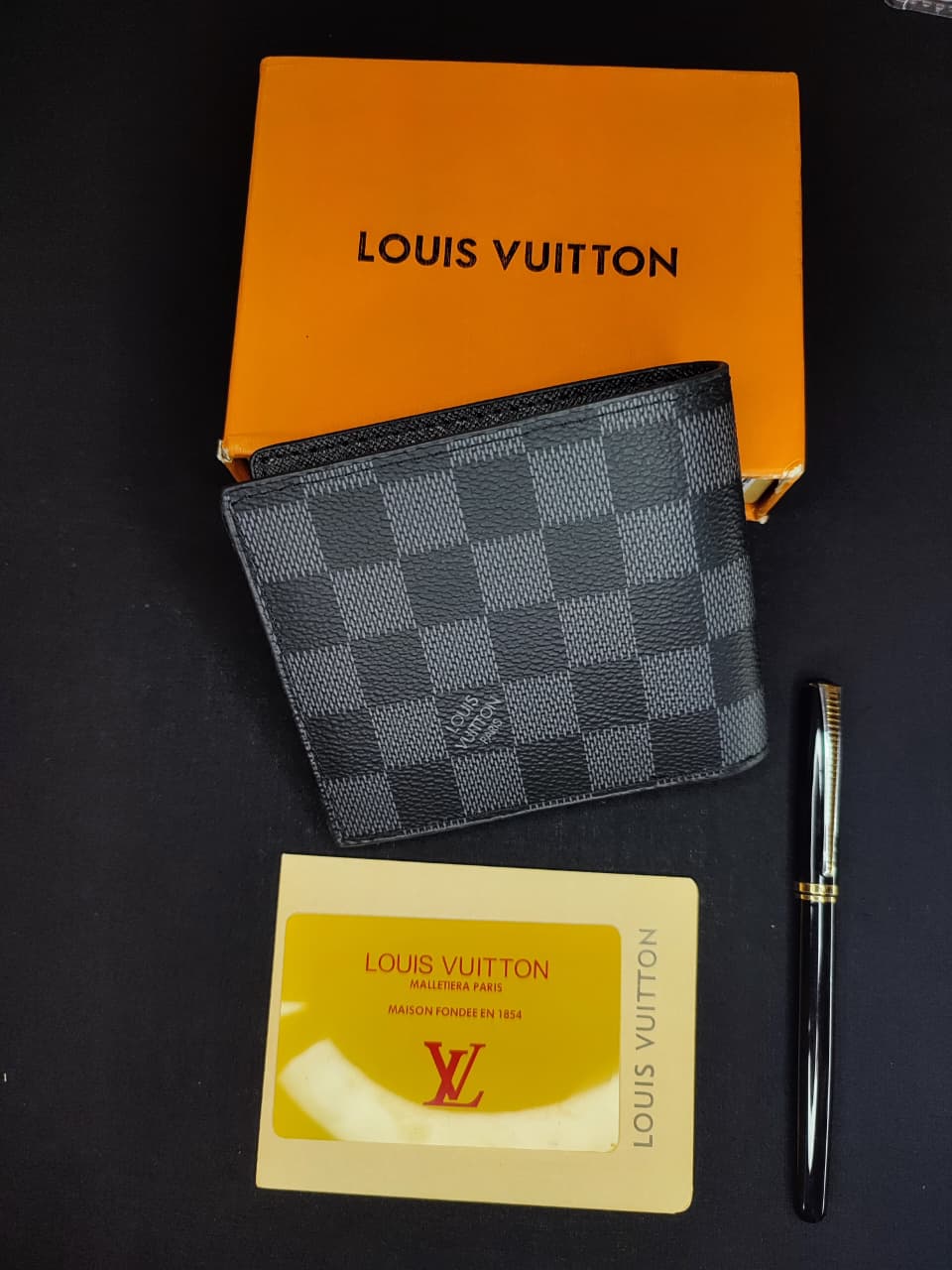 Louis Vuitton Damier Graphite Wallet – Luxury and Everyday Elegance