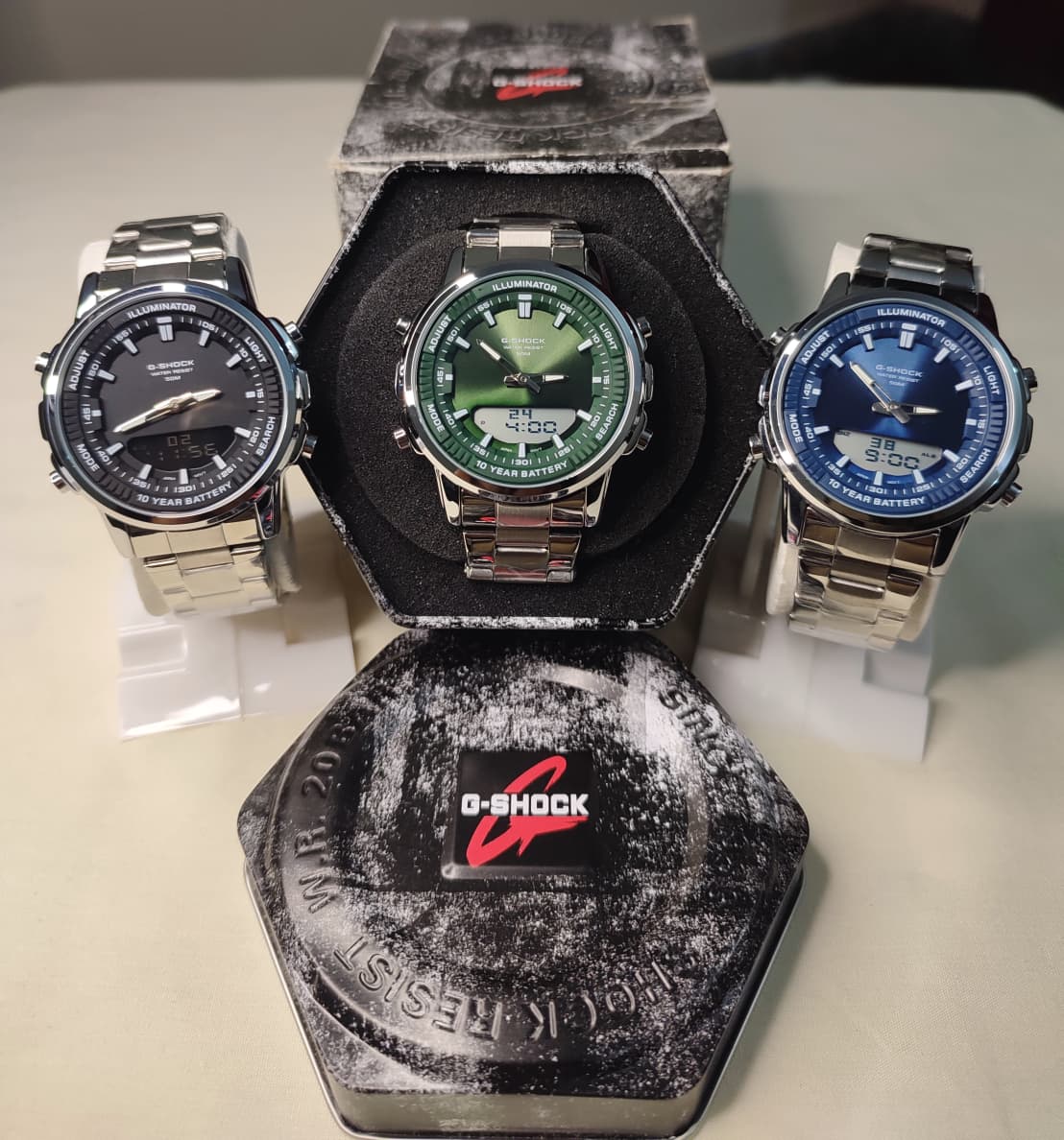 Casio G-shock - Dual Time Watch - (Master Copy) - (All Functions Working).